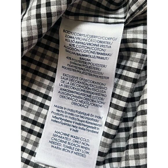 CHAPS Easy Care Button Front Shirt size XL - Picture 6 of 8